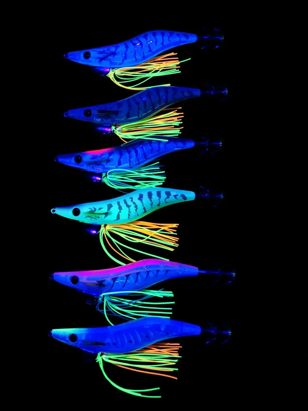 GREENSPIDER 21G UV Tintenfisch Köder Tintenfisch Jig Eging Künstliche Köder Webfuß Octopus EGI Tintenfisch Meer Angeln Lockt tintenfisch Köder – Detail 14
