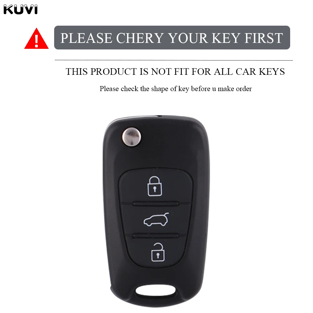 Key Case Cover For KIA Sportage Rio 3 Soul Optima Ceed Pro K5 K2 Pride For Hyundai i20 i30 ix20 ix25 ix35 Elantra Accent