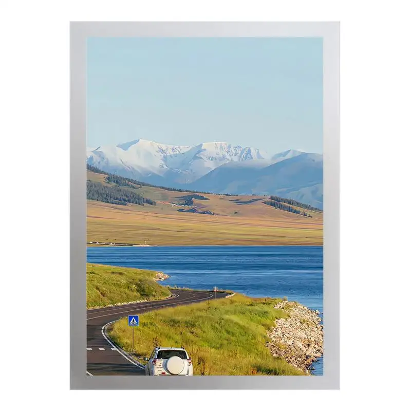 A4 Removable Picture Frames Magnetic Picture Frame Home Decor for Car Door Bedroom School Classroom Travel Vacation Graduation