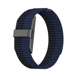 20mm Breathable Nylon Sport Armband with Magic Buckle - Wristband (Deep Sea Blue)