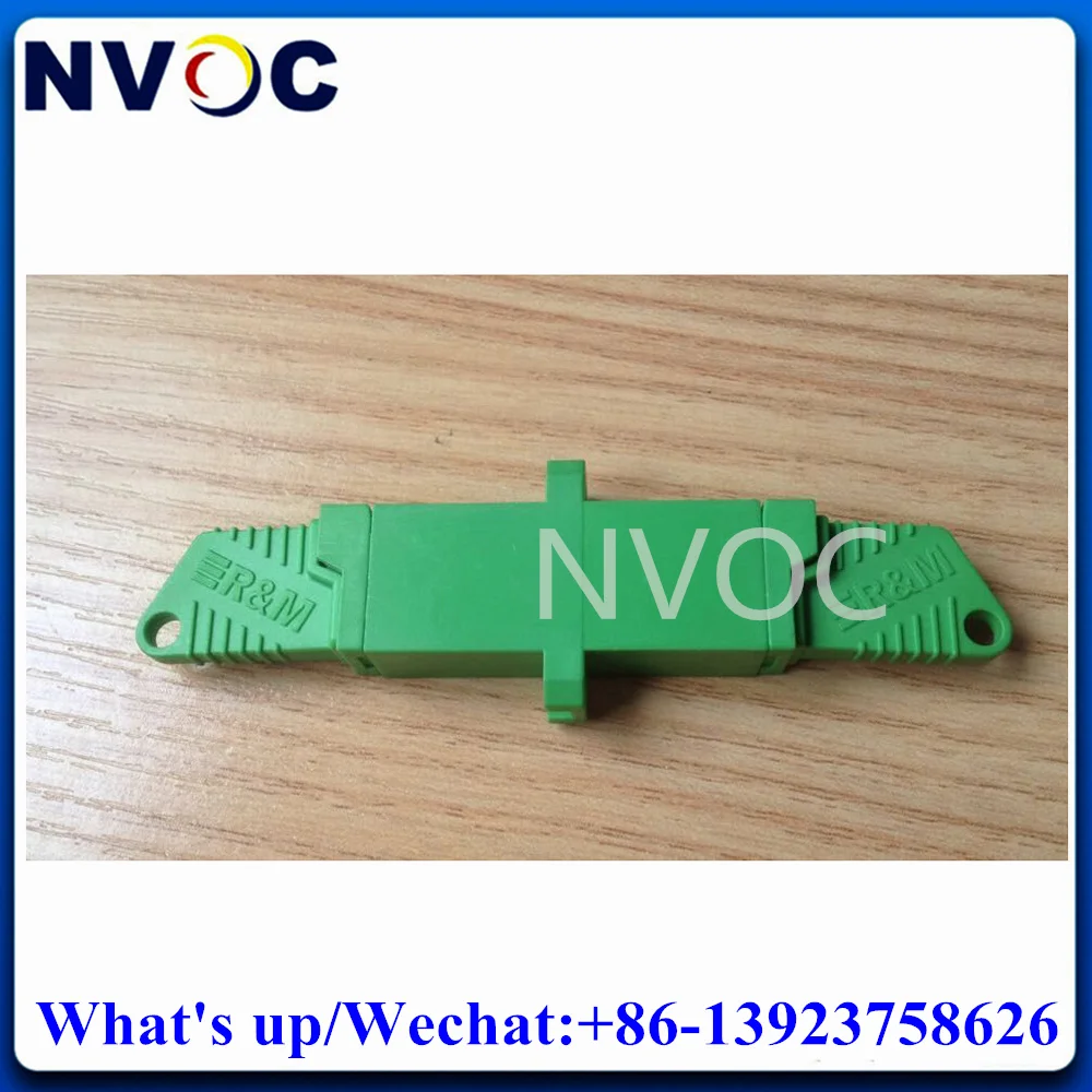 Adattatore Ottico In Fibra E2000 Di Alta Qualità Da 4 Pezzi E2000/Apc Sm Sx, Fibra Ottica Simplex Con Flangia Upc