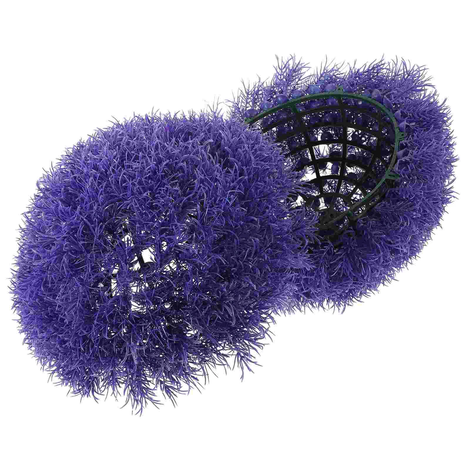 

Plant Decor for Living Room Artificial Grass Ball Birthday Decoration Girl DIY Balls
