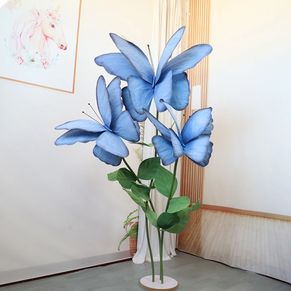 

3D Artificial Handmade Paper Butterfly Valentine's Day Nordic Home Decor Elegant Wedding Centerpieces Spring Decoration