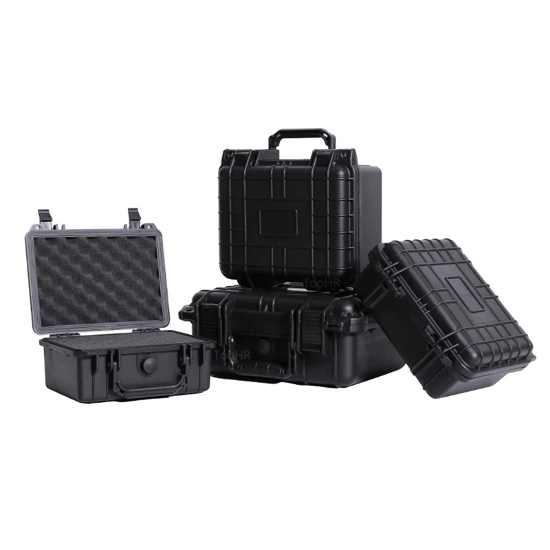 Safety Protection ToolBox Plastic Waterproof Tool case Equipment Instrumentation Box Sealed Moisture-proof Tool Box With Sponge 5