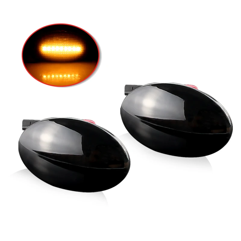 

2 шт., световой поворотник, задний динамический боковой маркер для Ford Fiesta III IV MK3 MK4 KA Mondeo I MK1 Transit Tourneo MK6 MK7