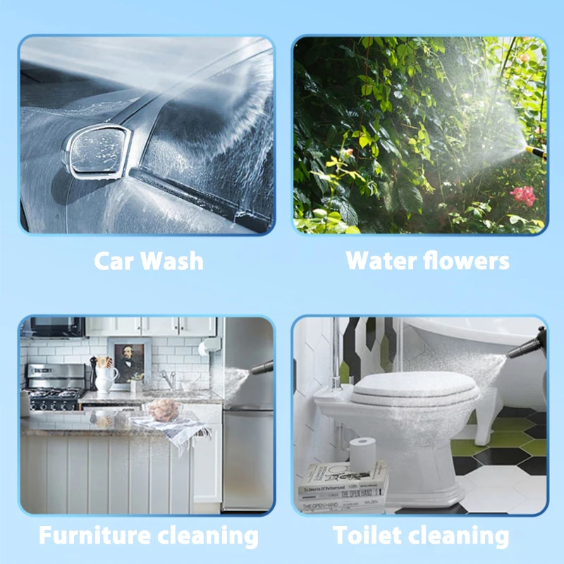 Pistolet à Haute Pression Cannon à Mousse, 1L Réglable 1