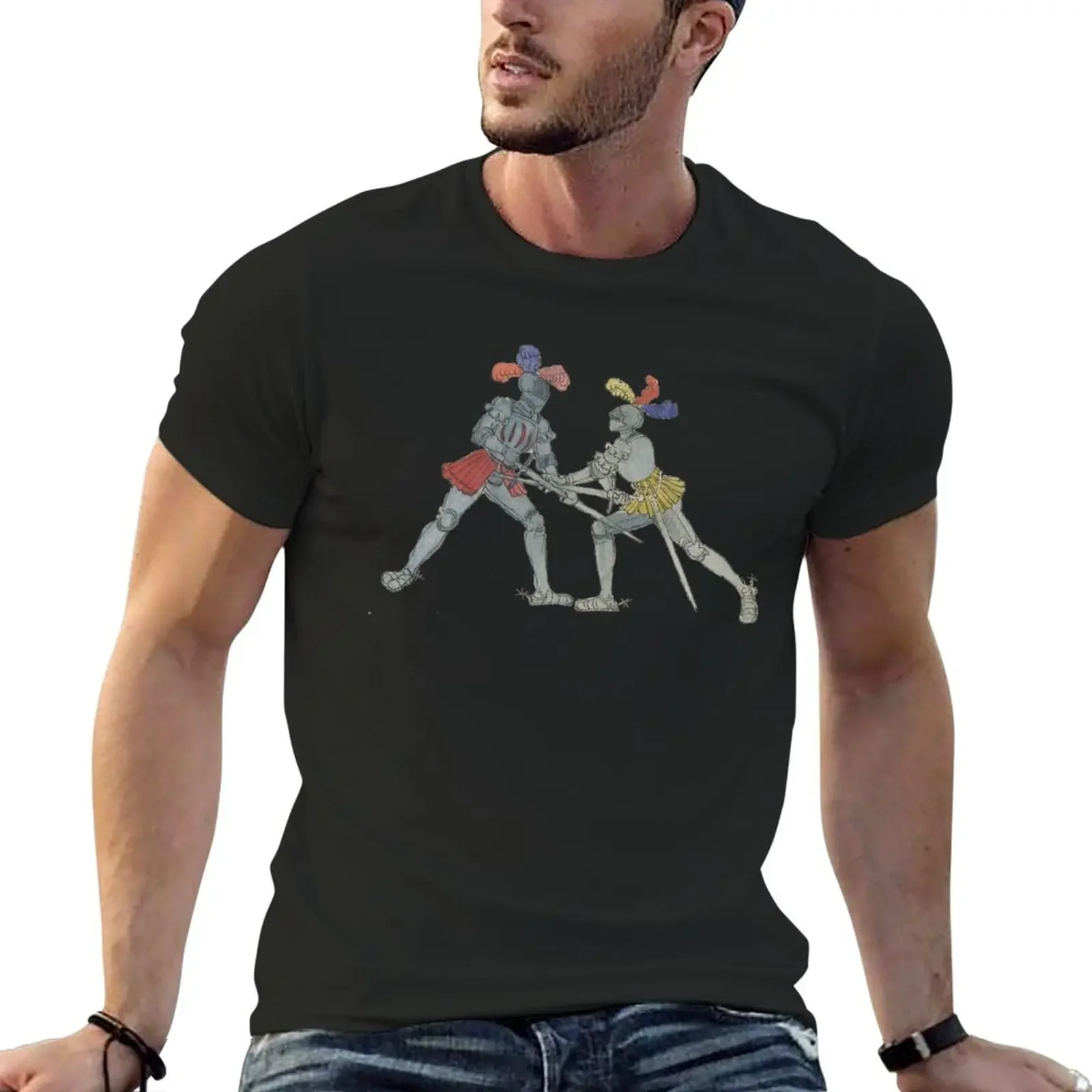 

Swordsmen in a Bind T-Shirt blacks cute clothes oversized workout shirts for men