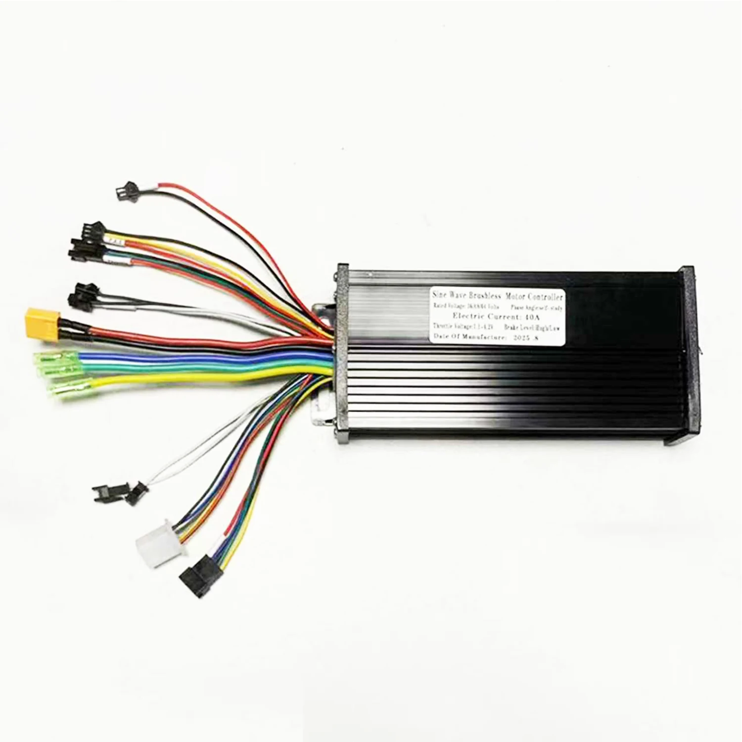 36V 48V 52V 60V 40A 2000W E-bike Brushless Motor sine wave Controller With S866