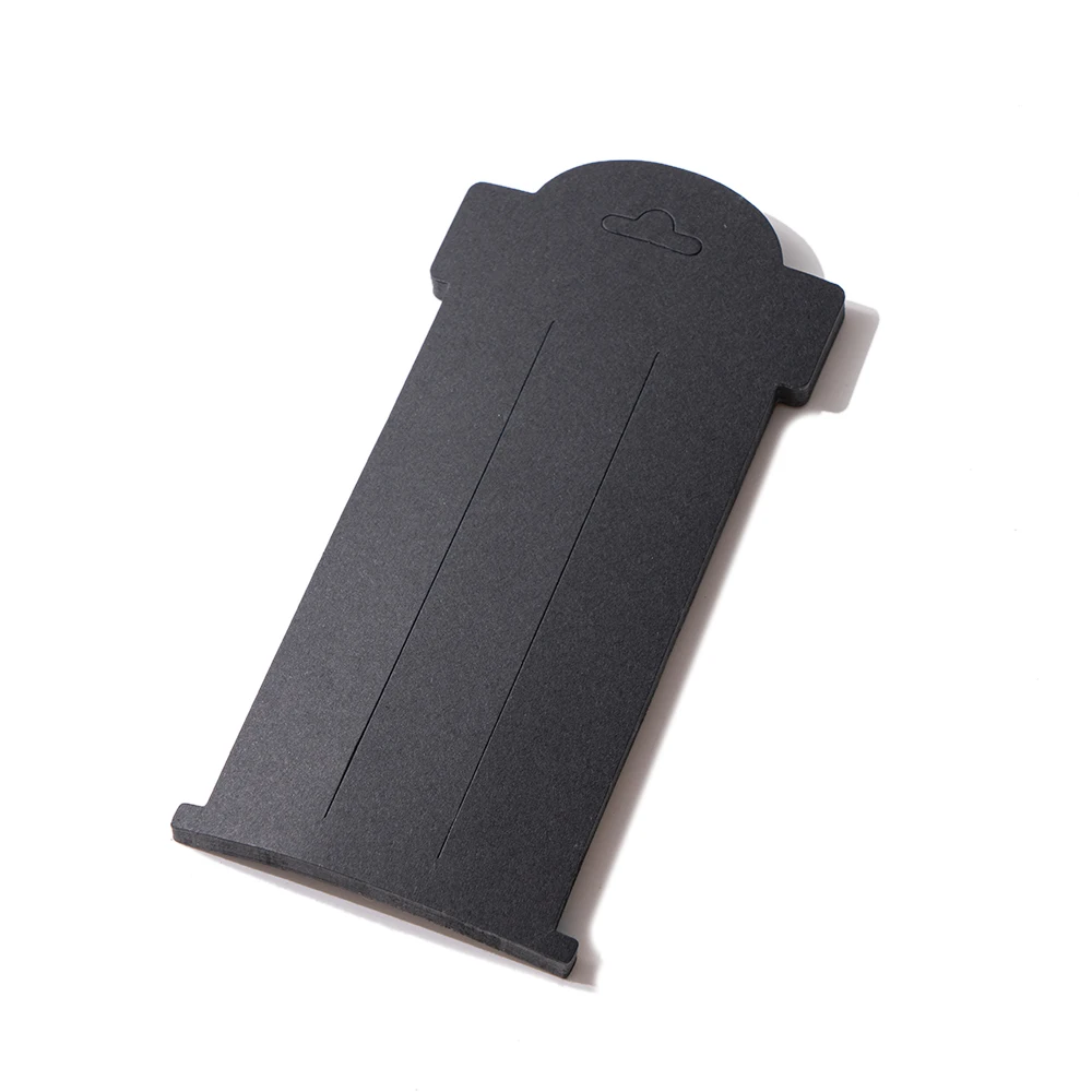 20pcs 16x8cm Haars pange Barette Bogen Pappe Schmuck Display Kraft papier Karten halter für kleine Unternehmen Verpackung Zubehör – Detail 3