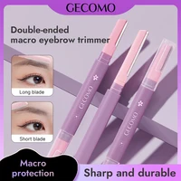 Double Head Macro Eyebrow Trimmer Safe And Scratch-proof, Sharp & Portable Eyebrow Razor For Beginner Makeup Tool 1