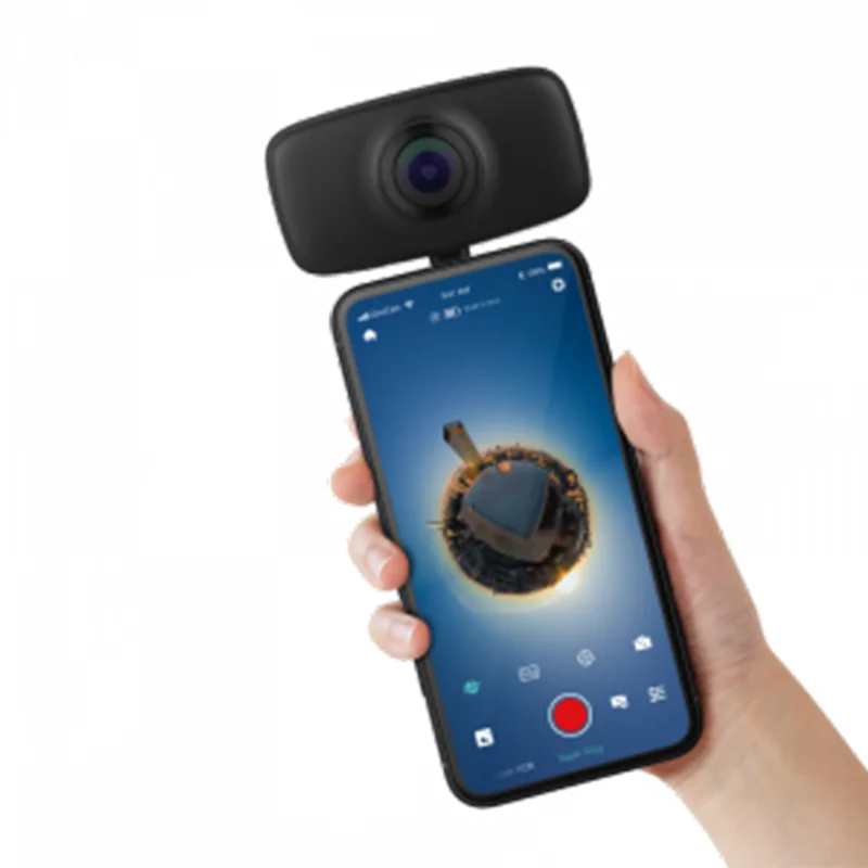 Qoocam Fun Cool Looking KanDao Mini Sports Hd Travel 360vr Shooting 4k Electronic Image Stabilization Camera