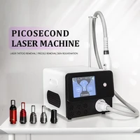 Meilleure machine de suppression de tatouage au laser Q-Switched ND Yag 755nm 1064nm 532nm 1320nm, machine laser Pico 1