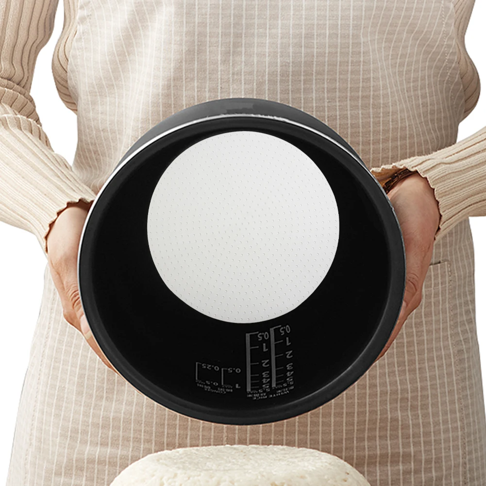 30cm Reusable Silicone Non-Stick Steamer Mat Kitchen Burnt Proof Pad Under Steamers Mat For Commercial Rice Cooker Non-stick Pad
