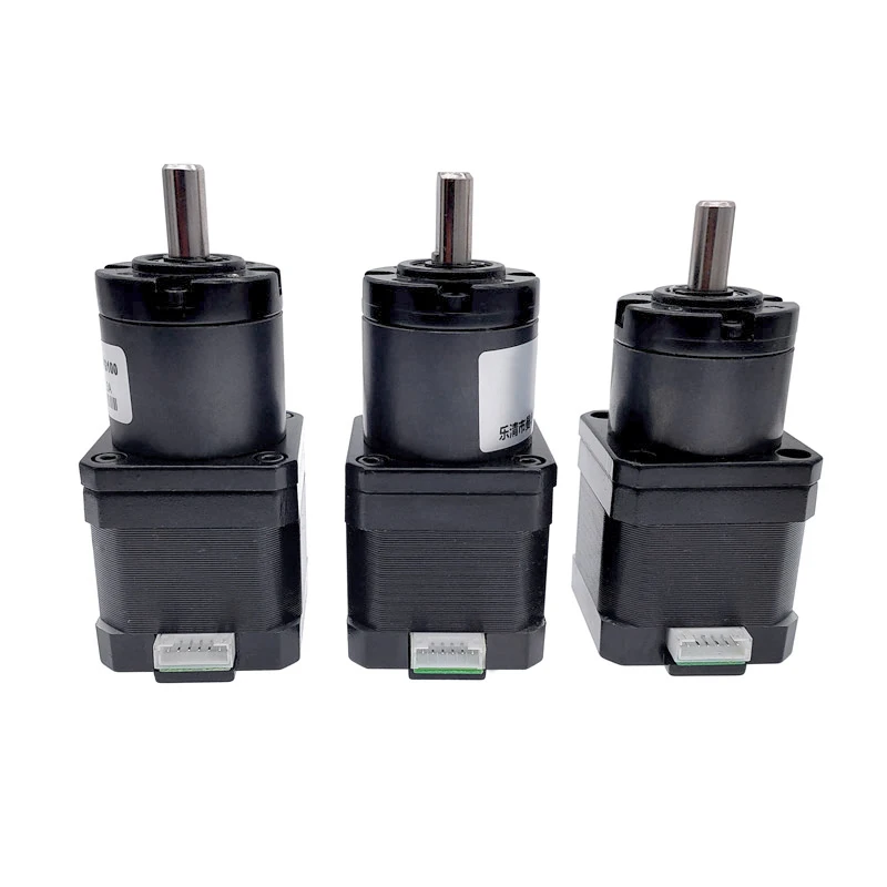 Motor de Passo 42byg 40 mm Comprimento do Corpo Relação 3.71: 1139: Nema17 Engrenagem Planetária com Caixa de Engrenagens Peça