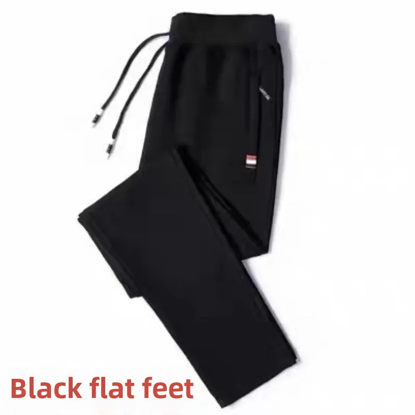 Red Label black straight [thin] High quality