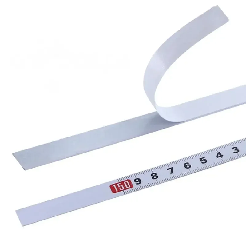 Self-Adhesive Measuring Tape Stainless Steel Workbench Ruler Adhesive Backed Tape Measure Metric Scale Rust-Proof Durable Ruler For Tape Measure