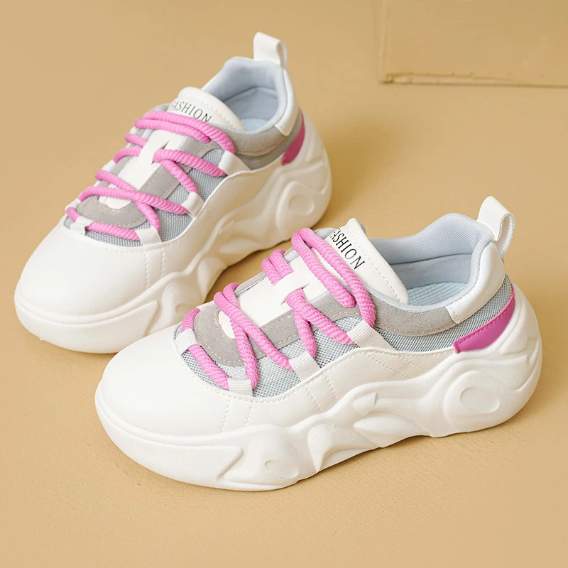 

CRLAYDK 2024 новые женские кроссовки на массивной подошве, удобные прогулочные Симпатичные кроссовки на платформе для студенток, повседневные спортивные кроссовки для бега и тенниса