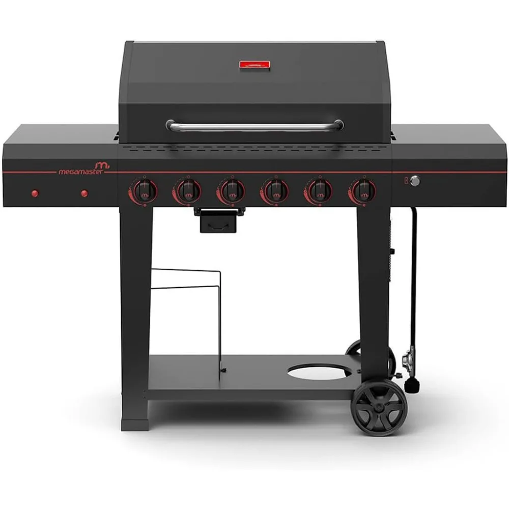6-Burner Propane Barbecue Gas grill 1