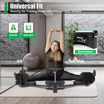 Leg Stretcher Fitness Training Equipment Sports Flexibility Stretching Machine 3 Bar 100KG for Ballet Yoga Home Gym Exercise 2