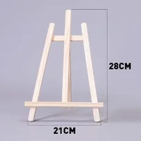 Multifunctional Wooden  Easel for Photo Children Painting Easel Stand Painting Craft Poster Holder Creative Photo Holder 5