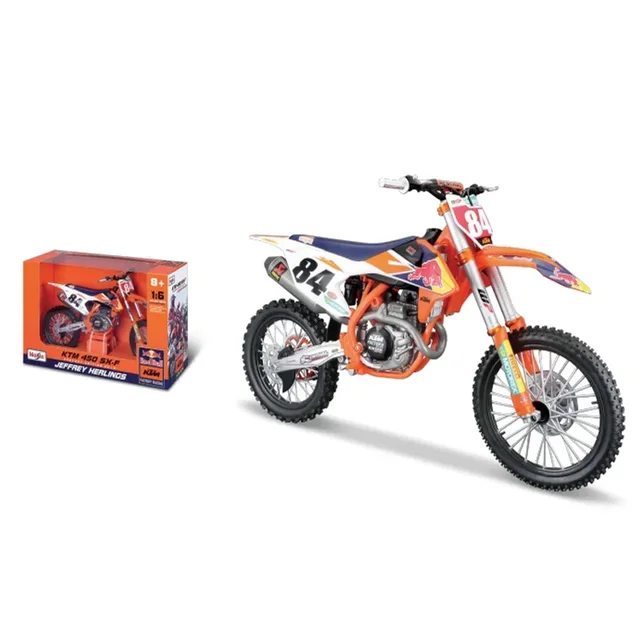 New In Stock Maisto 1:6 Ktm 450 Sx-F Factory Edition 2018 #84 Dirt Bike Alloy Miniature Diecast Model Motorcycle Toys Kids Gift 6 New In Stock Maisto 1:6 Ktm 450 Sx-F Factory Edition 2018 #84 Dirt Bike Alloy Miniature Diecast Model Motorcycle Toys Kids Gift 6