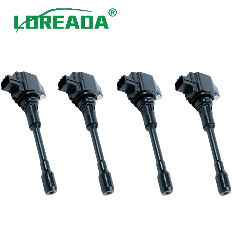 4pcs 22448ja00a Ignition Coils Fits For Nissan Altima Sentra Cube