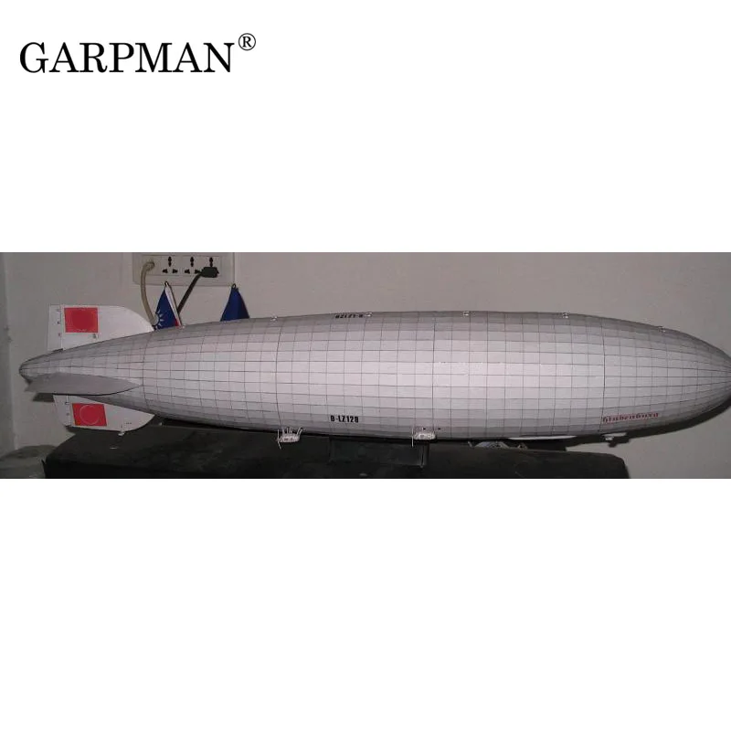 50cm 1:200 World War II Deutschland Hindenburg Zeppelin LZ 129 Luftschiff  Papier Modell Spielzeug|Karte-Modellbau-Sets| - AliExpress
