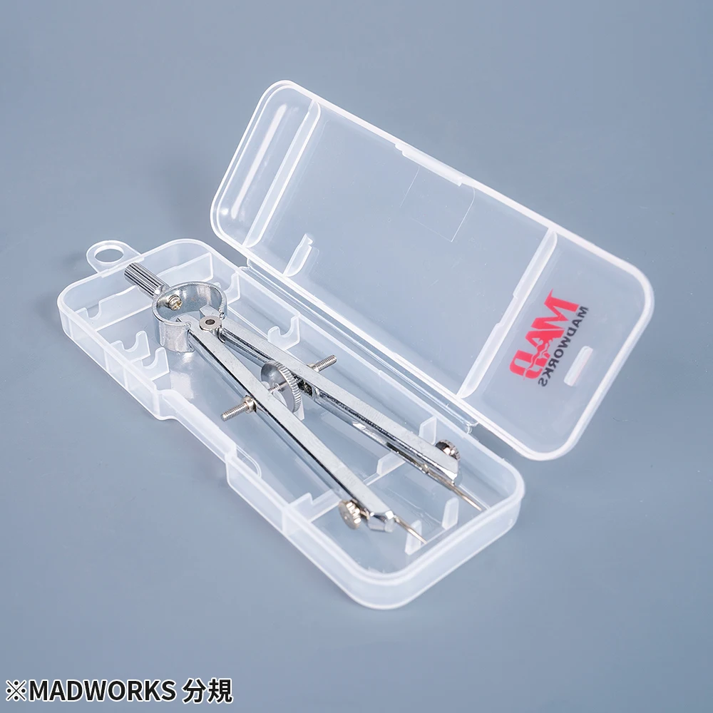 MADWORKS 스프링 게이지 드로잉 나침반 조립 모델 모델 공예 도구 측정 도구 취미 DIY