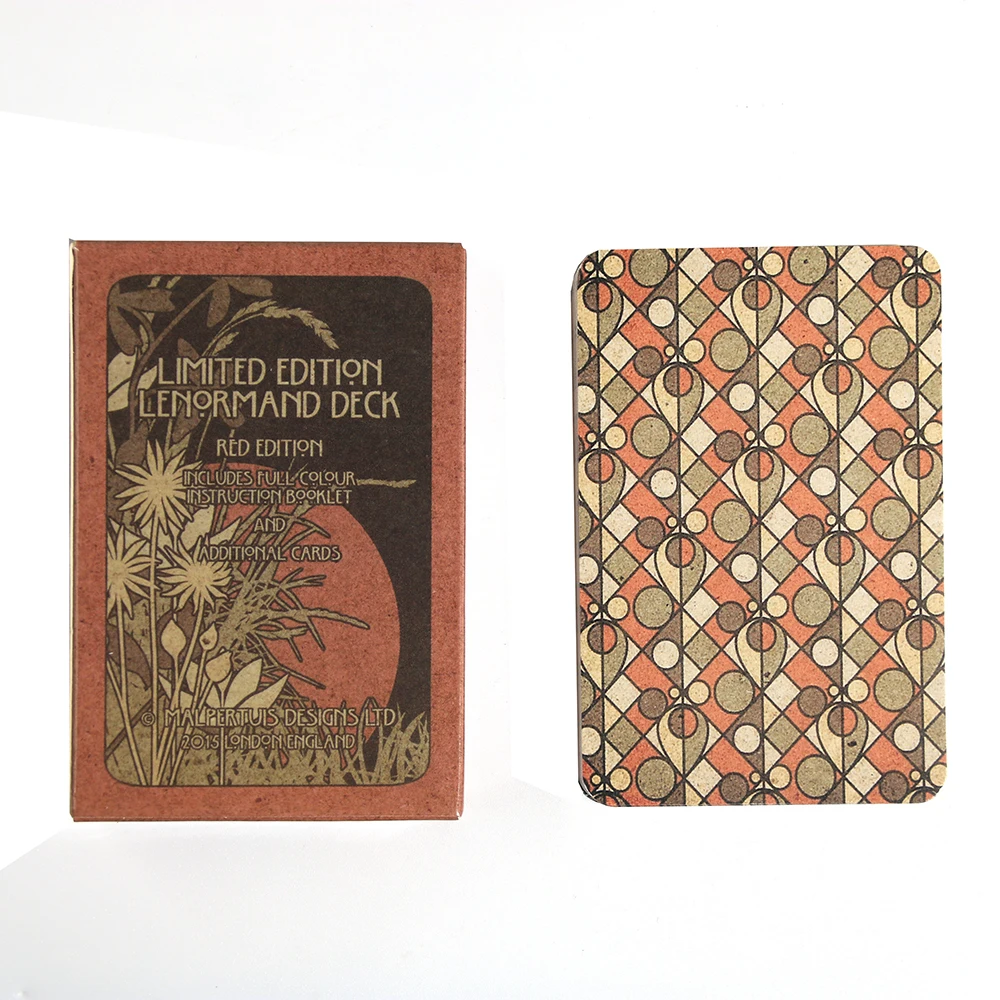 Chelsea Lenormand Deck Travel Version Pocket Size  Keywords Reversed Chakra Planet Zodiac Element 5