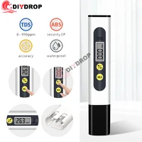 TDS Meter Digital Water Tester 0-9990ppm Drinking Water Quality Analyzer Monitor Filter Rapid Test Aquarium Hydroponics Pools 1
