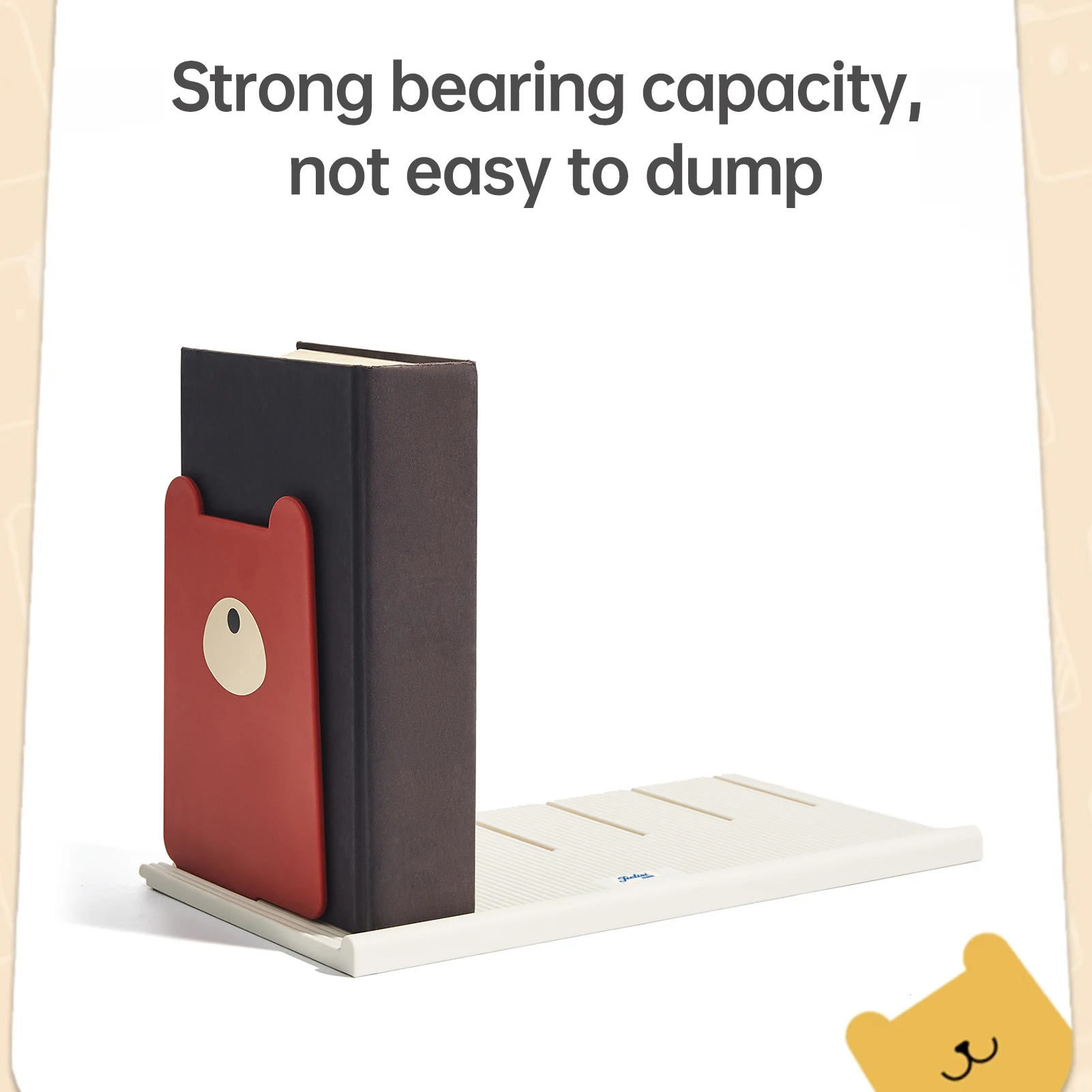 Desktop Book Oganizer 4 Sections with 7 Adjustable Positions File Sorter Vertical Desk Shelf Envelope Document Folder