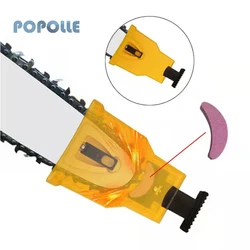 Machine de meulage d'engrenage de scie à chaîne Portable, convient au meulage rapide de l'outil de travail du bois, Machine de meulage d'engrenage de scie à chaîne 