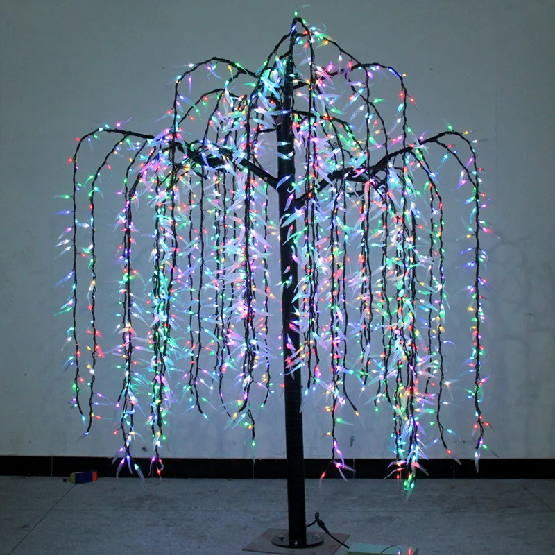 LED 인공 조명 수양 버드나무, 정원 파티 장식, custom.2023, 인기 판매