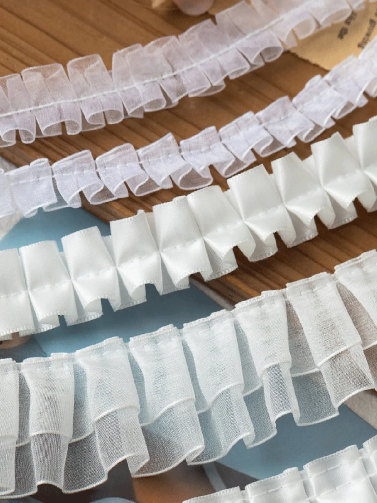 Wedding Dresses Lace Ribbons Trimming Needlework Sewing Supplies Apparel Decor Handmade Material 2Meters For Diy Sewing