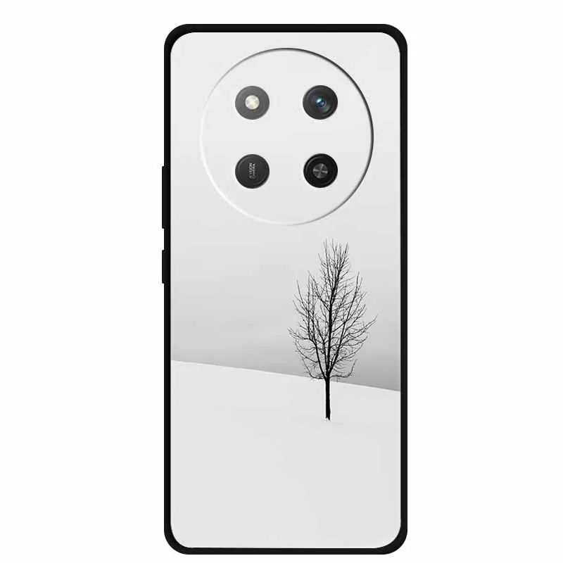 Cat Print Soft TPU Silicone Phone Cover - Lovely Painted Design
