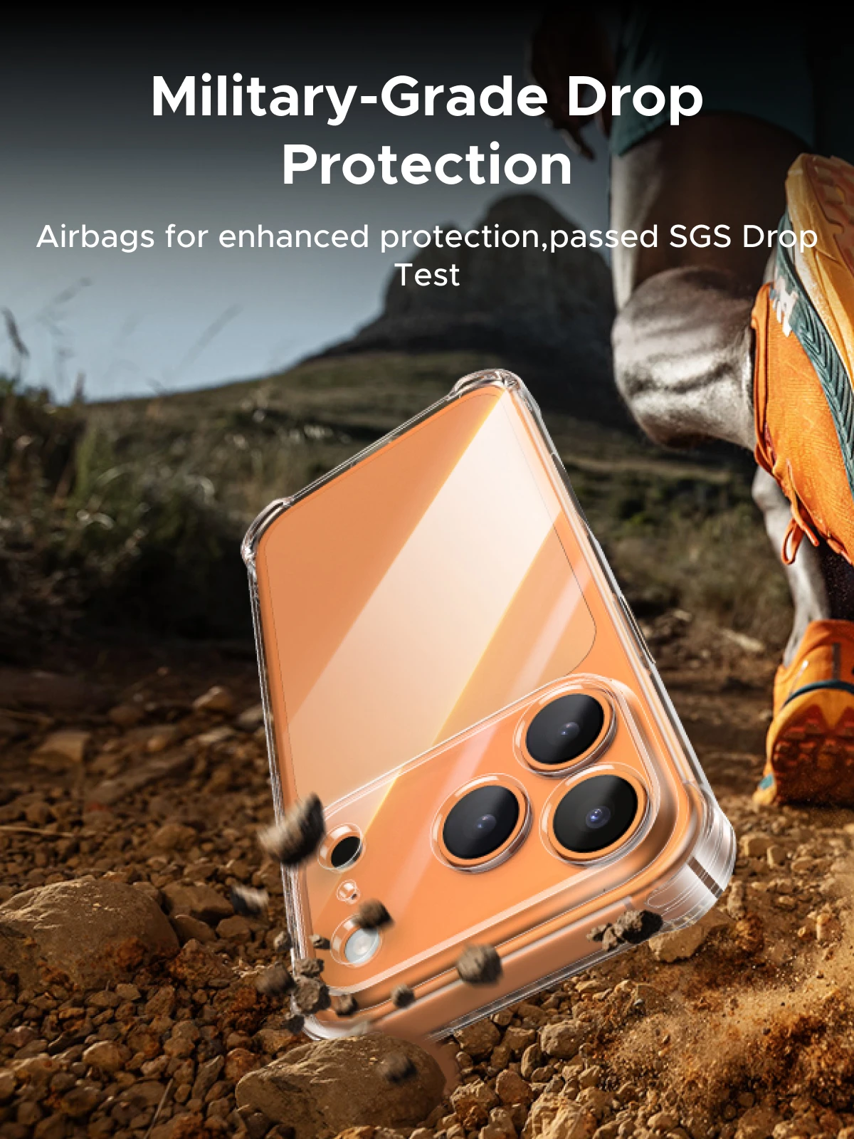 Shockproof Transparent Airbags Case - UGREEN Protective Cover