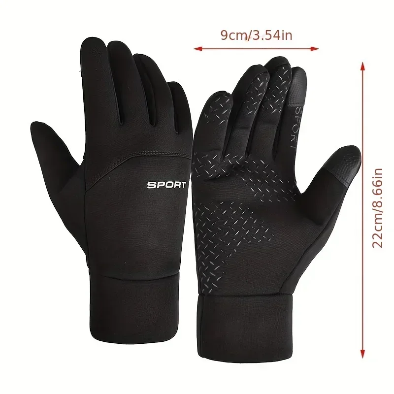 Warm Gloves Winter Outdoor Sports Running Touch Screen Gym Fitness Full Finger Gloves For Men and Women Knitted Magic sports gloves,gym gloves,warm gloves,full finger gloves,running gloves