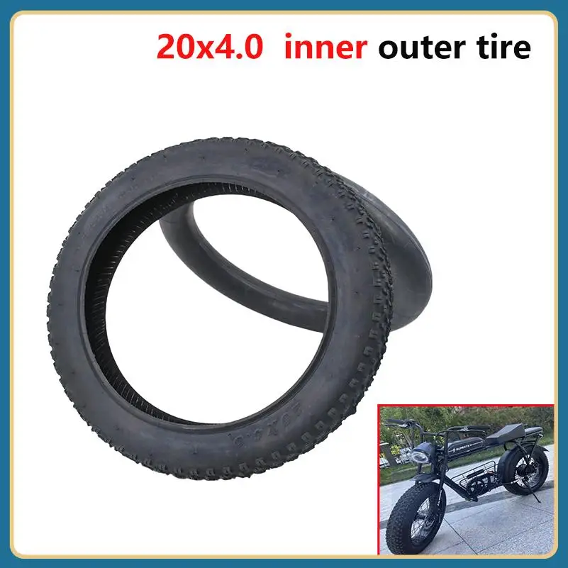 Pneu de vélo électrique tout-terrain 20 pouces 20x4.0