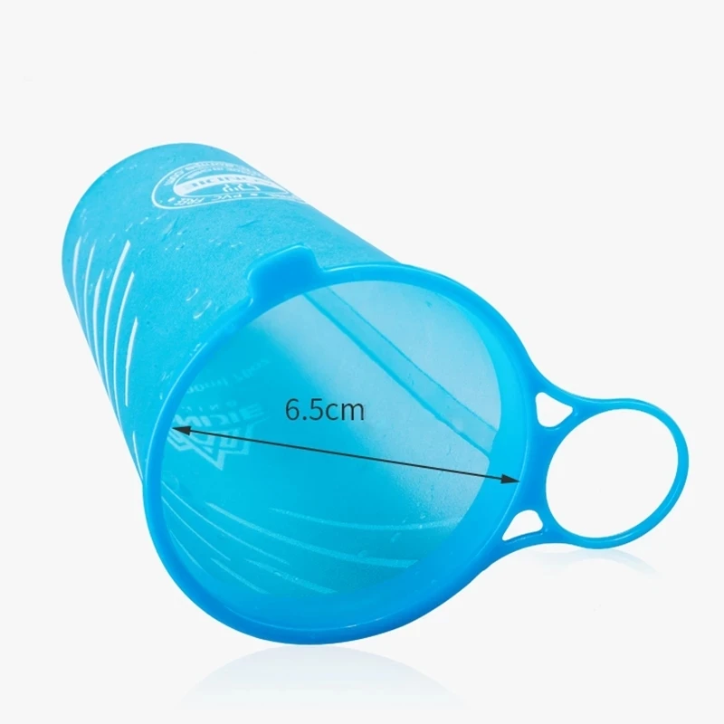 AONIJIE Sports Water Bottle Running Soft Water Cup Drinking Bottle Fold Portable Marathon Running Cycling Gym 200ML