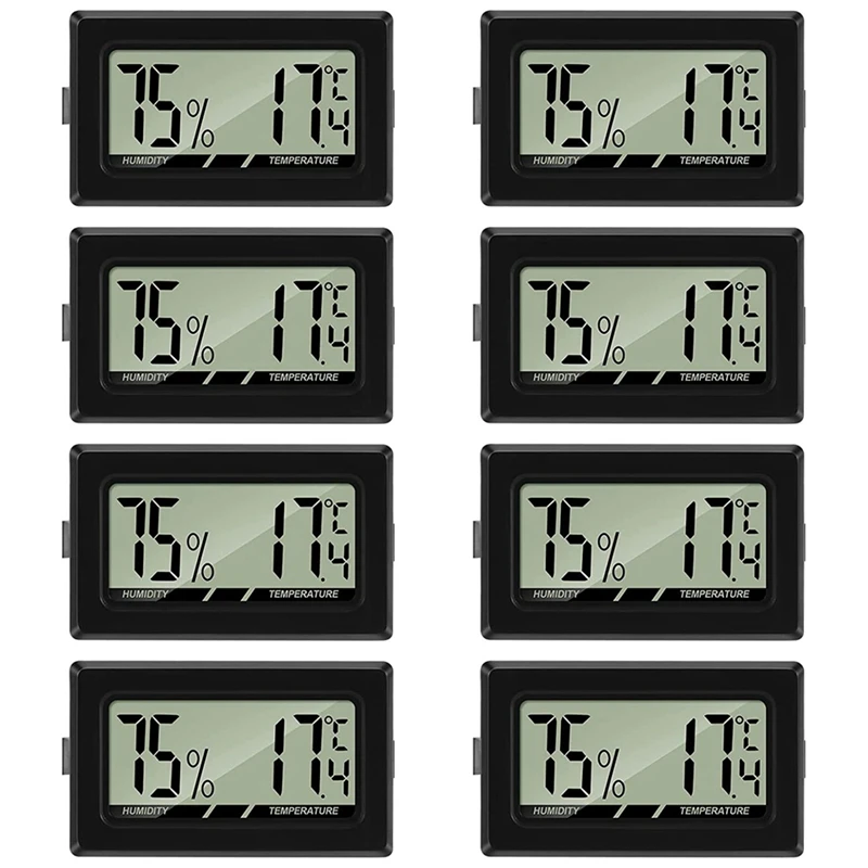 

For MINI LCD Digital Thermo-Hygrometer Thermometer Hygrometer Indoor Humidity Meter For Office Baby Room Living Room