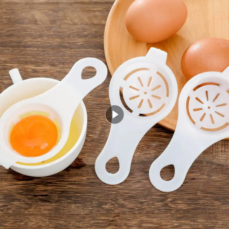 

Portable Separator Egg Separator Filter Kitchen Tools Plastic Egg Yolk Separator Separate Egg Filter Kitchen Supplies