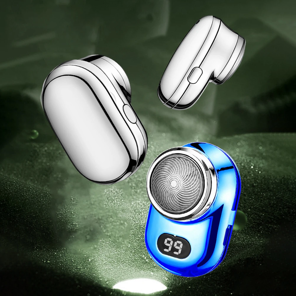 Mini Razors Shaver For Men Pocket Size Hair Cutting Machine For Home Use