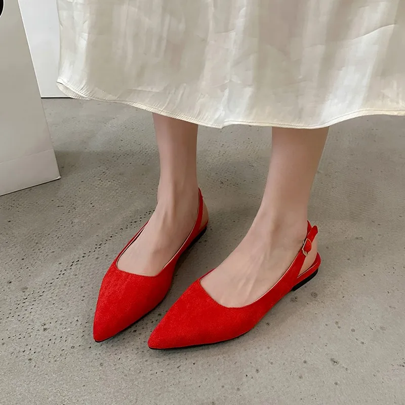 Women's Shoes 2024 New Slingbacks Women's High Heels Classics Fashion Sexy Dress Pumps Women Pointed Toe Solid Color Shoes Women