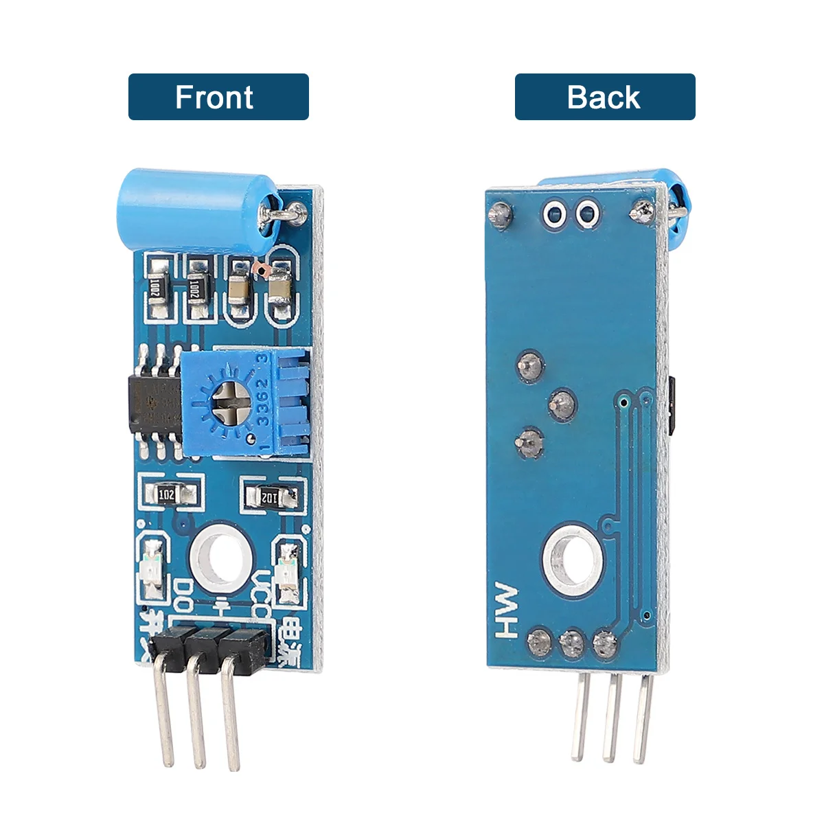 Рисунок 6 - нормально закрытый модуль датчика вибрации