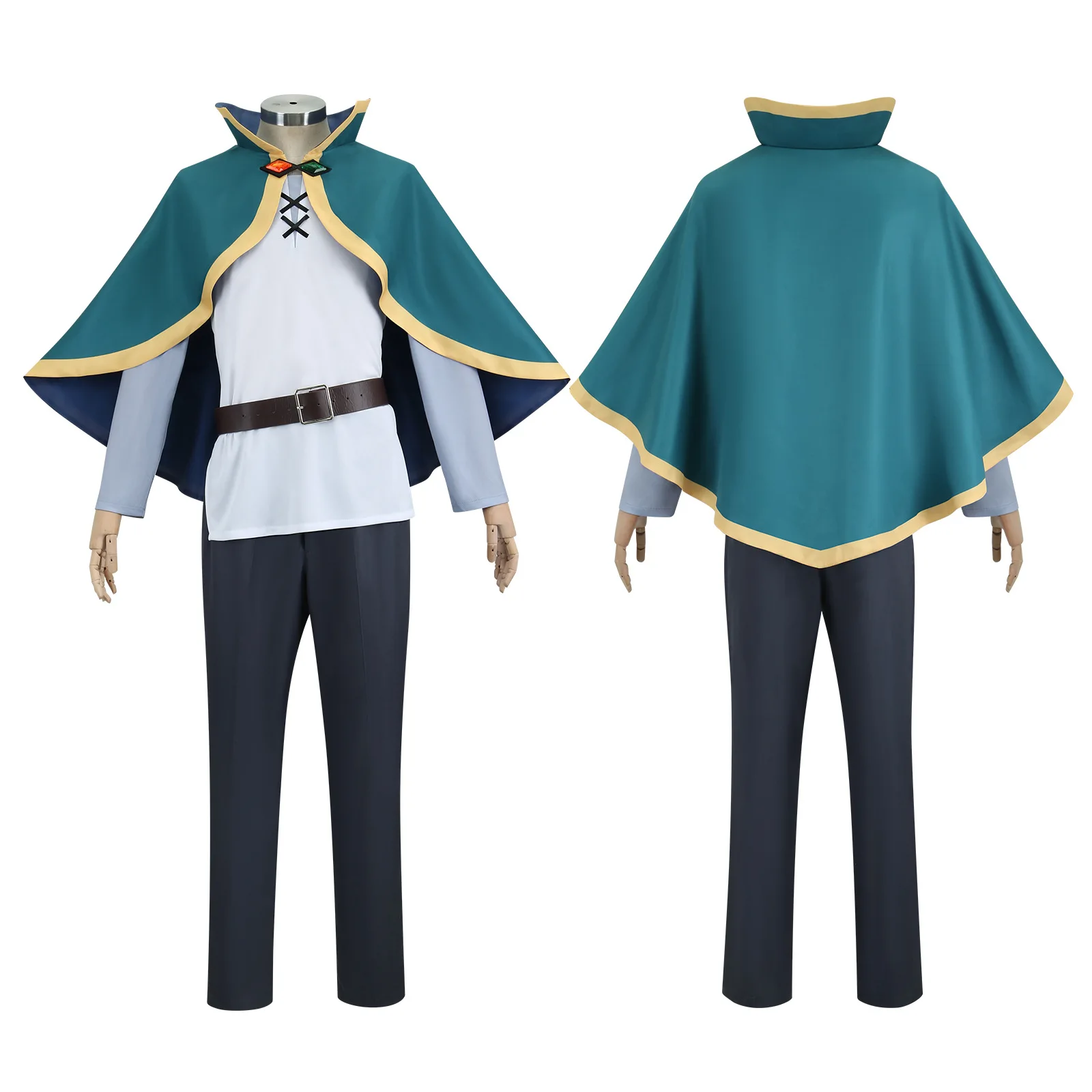 このすば ウィッグ付き めぐみん フル セット カズマ Lサイズ コスプレ衣装 71wS48mHqXL._AC_SX466_.jpg