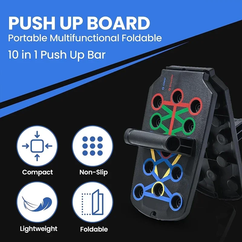 Push Up Rack Board Fitness Equipment Push Up Stand Training Sport Workout Fitness for ABS Abdominal Muscle Building Exercise