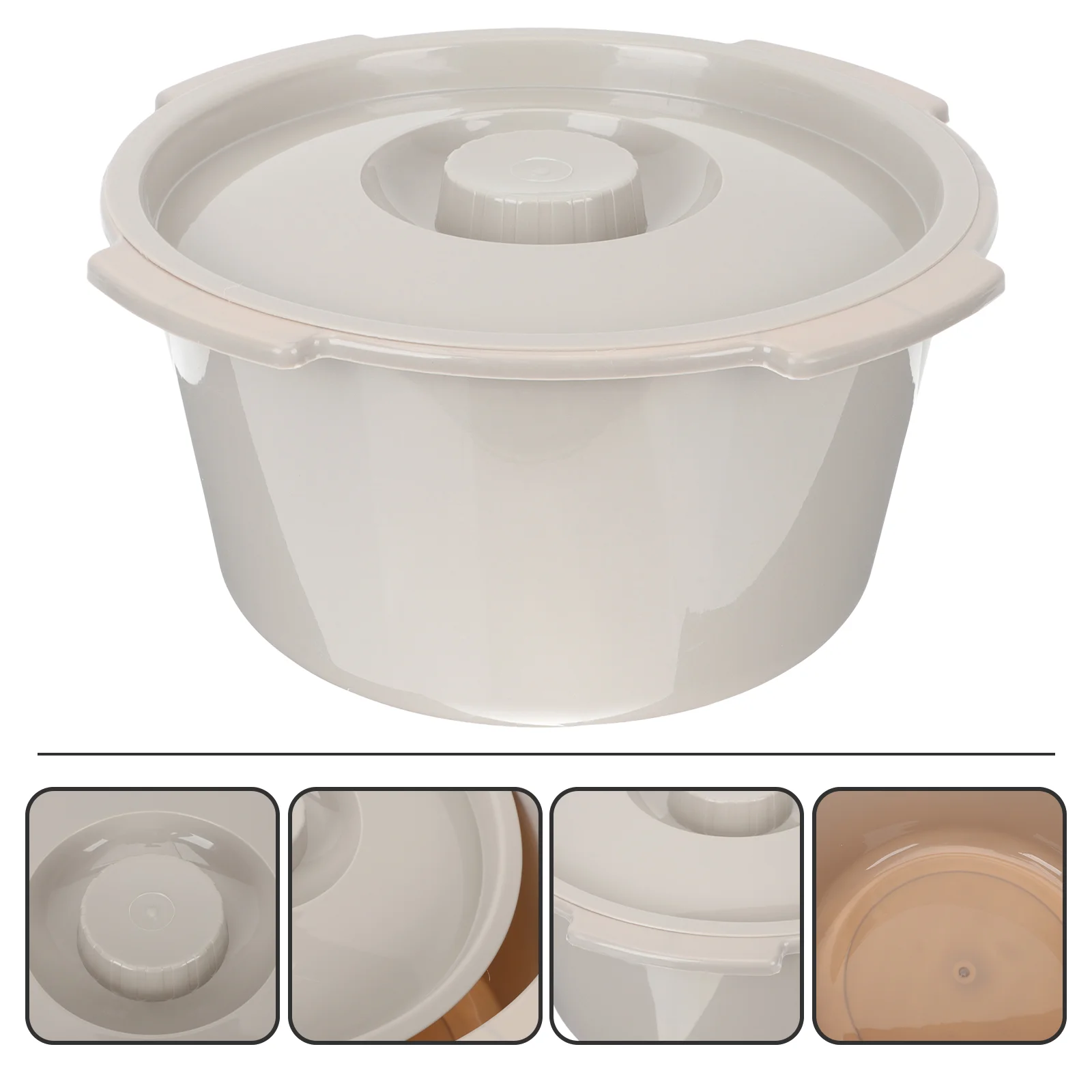

with Cover Commode Chair Elder Portable Potty Car Travel Accessories Pp Spittoon Lid