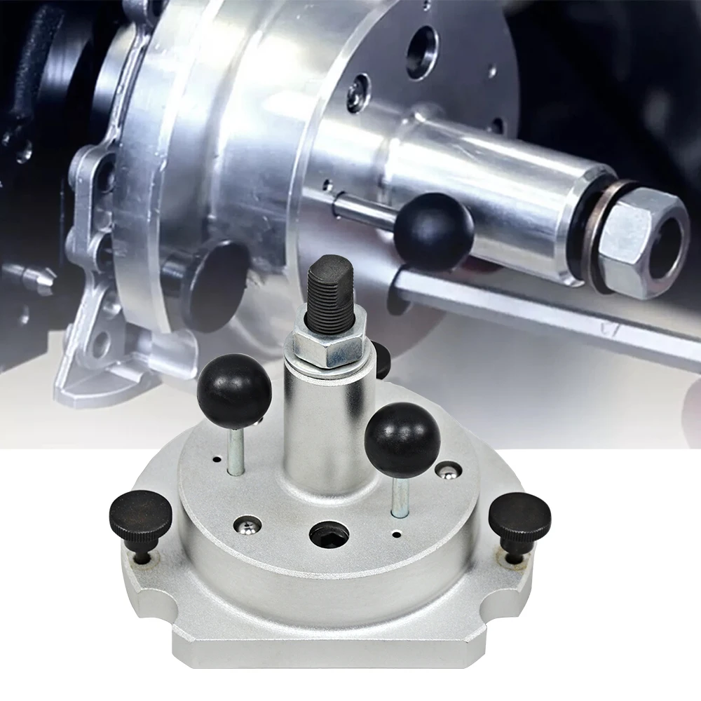 Podofo Montagewerkzeug für Kurbelwellendichtung T10134 aus Kohlenstoffstahl für 1.4/1.6 Benzin- und 1.9/2.0 Dieselmotoren, für hintere Dichtungsflansche – Detail 6