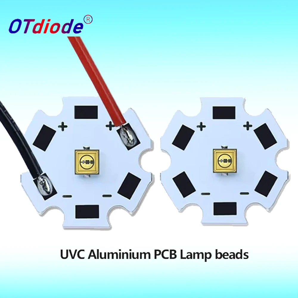 UV 소독 장비에 대 한 1pcs UVC LED 램프 구슬 254nm265nm 275nm..
