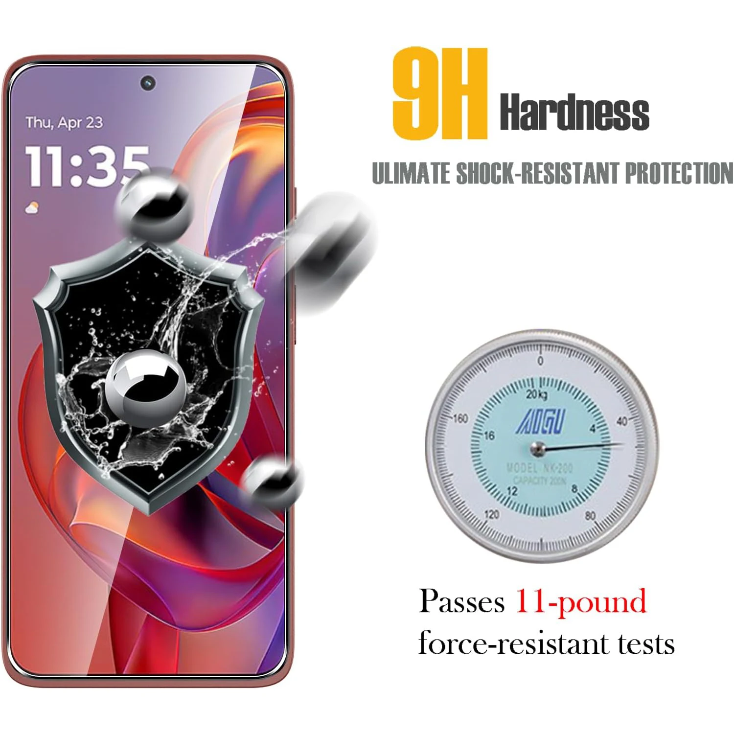 Pack of Tempered Glass Screen Protectors